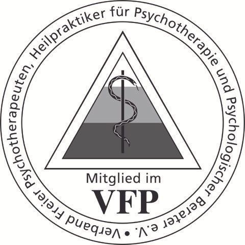 Logo: Mitglied im Verband Freier Psychotherapeuten, Heilpraktiker für Psychotherapie und Psychologischer Berater e.V.