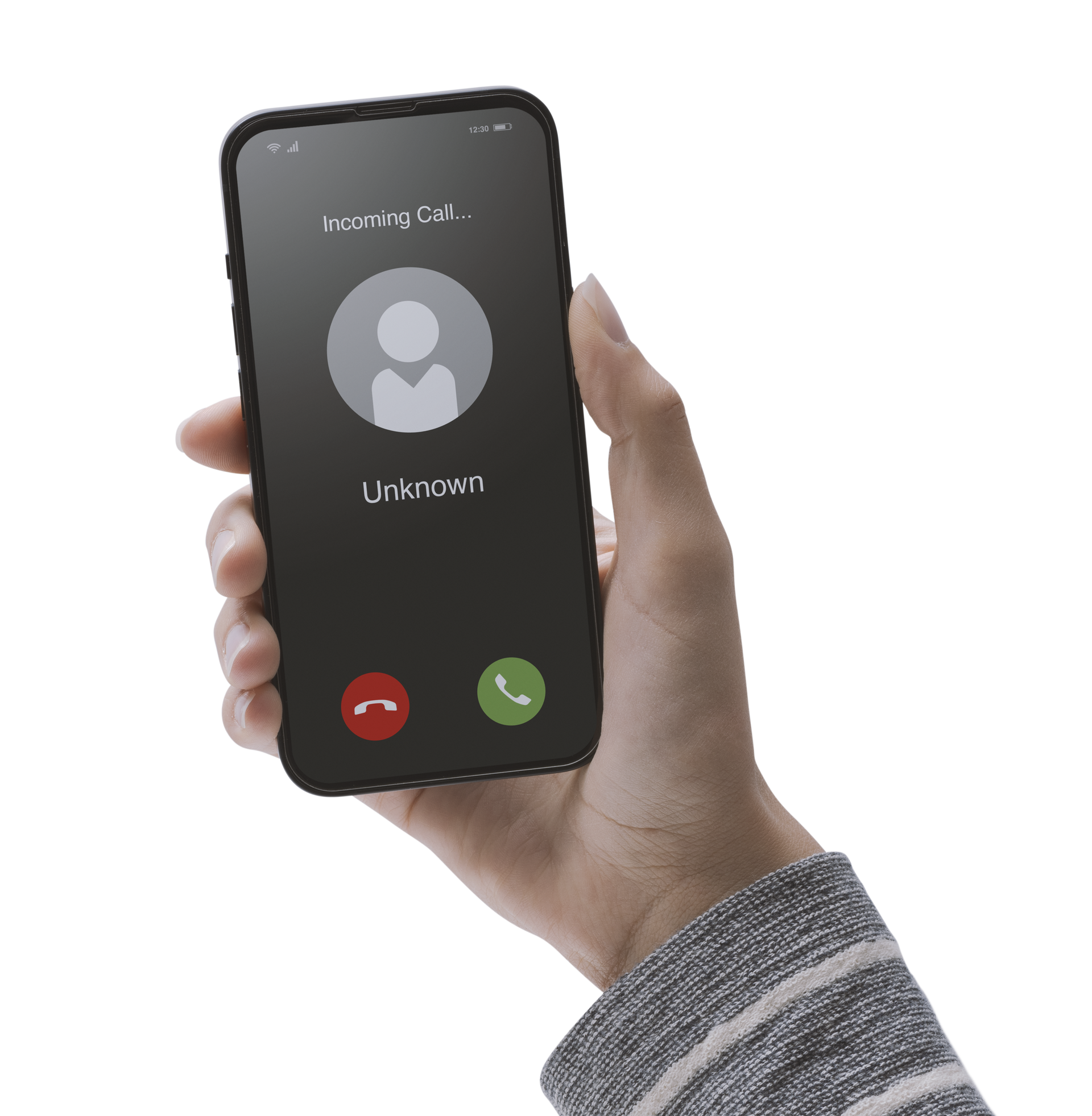 Une main avec un téléphone