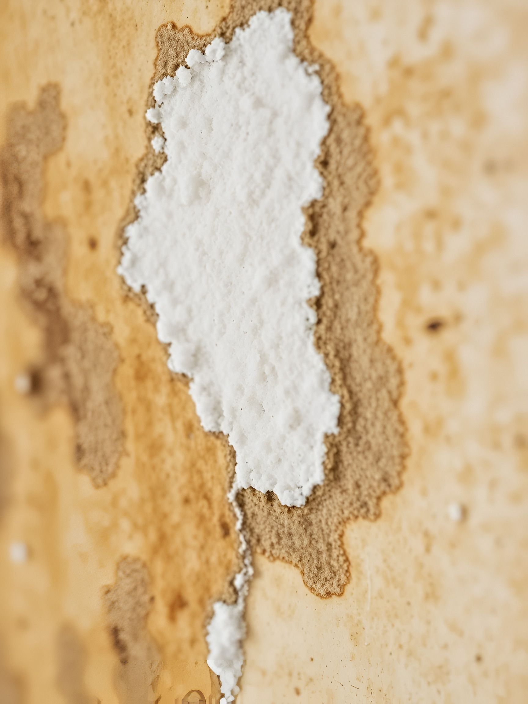 Mérule de couleur blanchâtre
