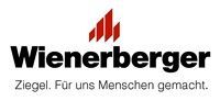 Das Wienerberger-Logo ist rot und schwarz auf weißem Hintergrund.