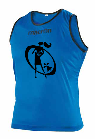 Maillot de basket bleu