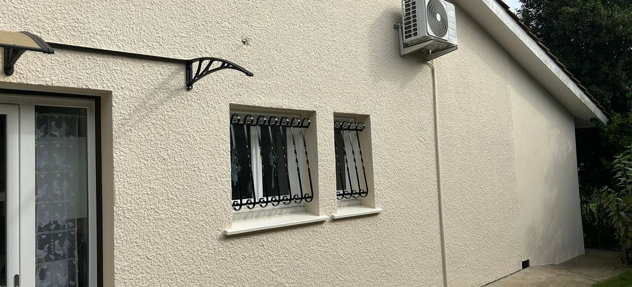 Ravalement de façade finalisé