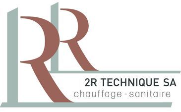 Logo - 2R Technique SA - assainissement de chauffages – installations sanitaires - canton de Neuchâtel