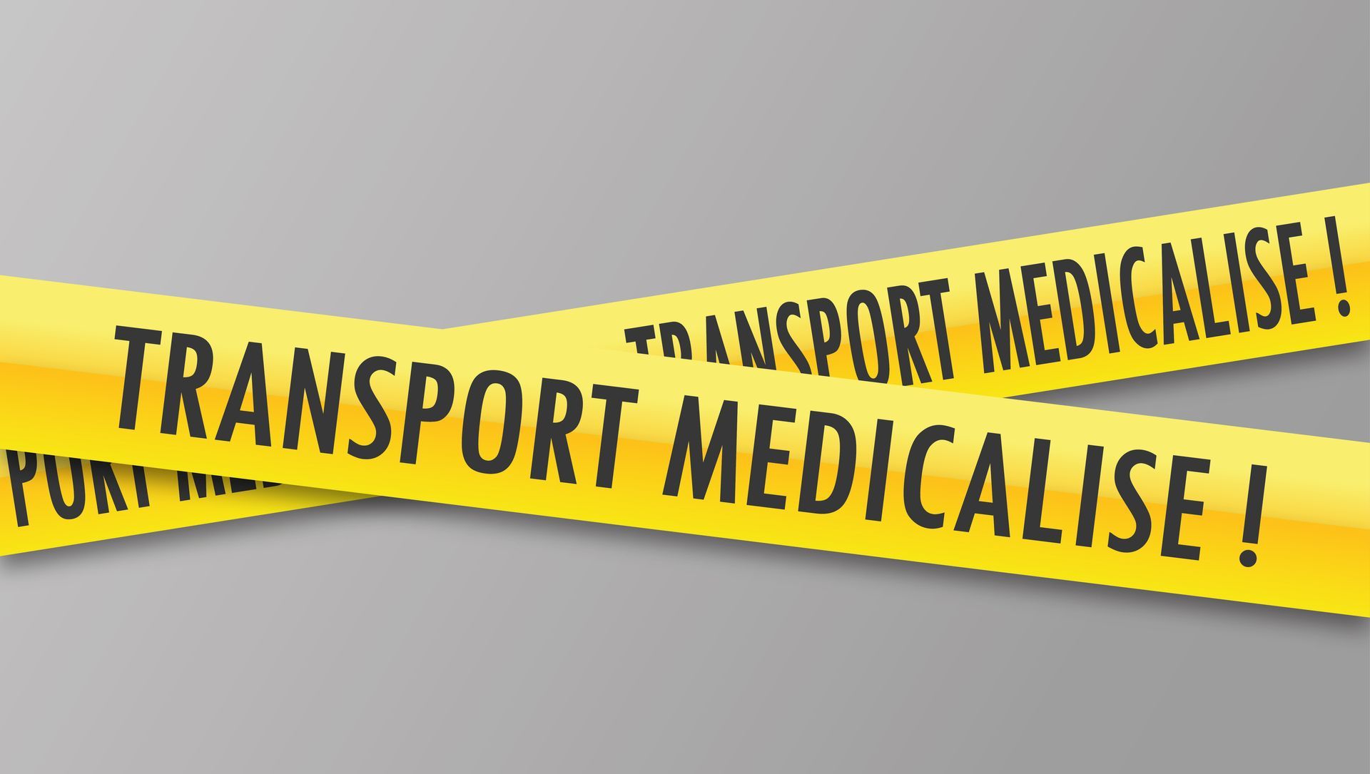 Banderoles pour le transport médicalisé