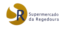 A logo for supermercado da regedoura is shown on a white background