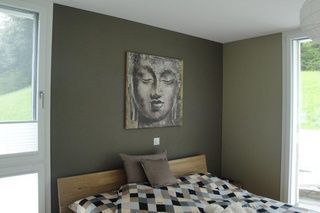 Dekoratives Schlafzimmer