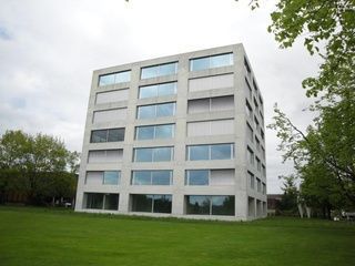 Neubau Berufsschulhaus Langenthal 2007, innere Malerarbeiten