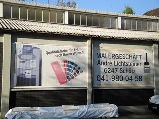 Werkstatt Malergeschäft André Lichtsteiner