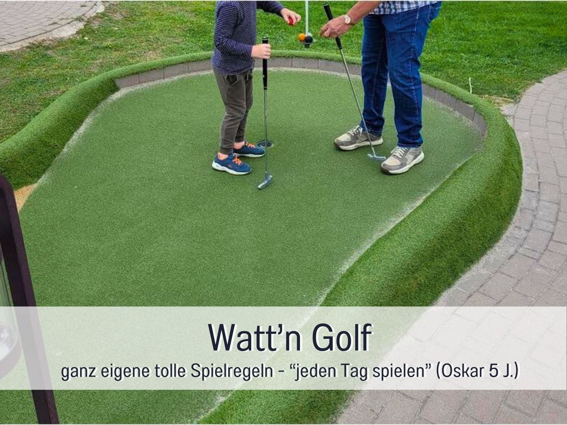 Watt'n Golf in Harlesiel - Freizeitspaß nahe Nordsee und Deich