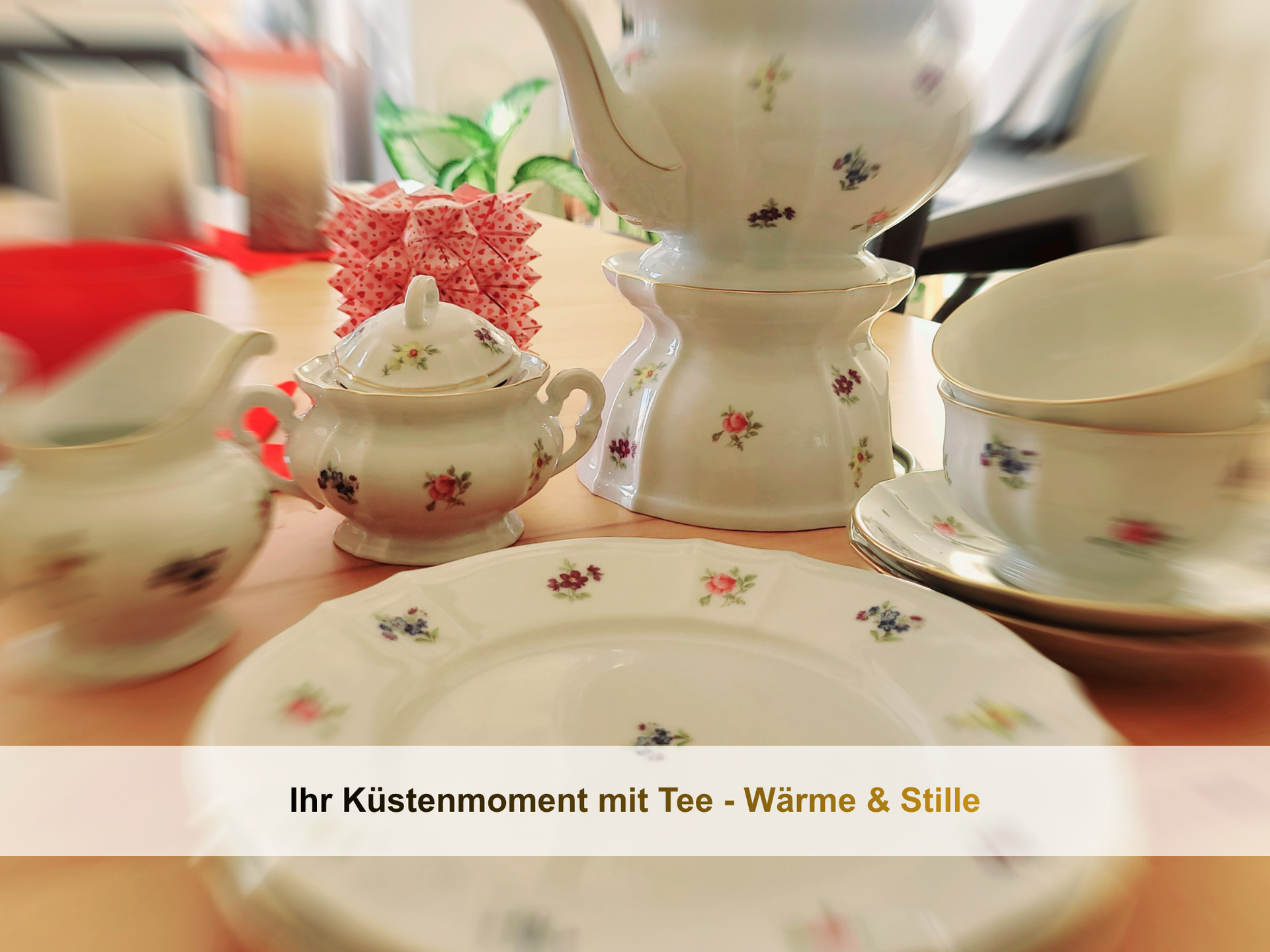 Friesische Teestunde in der Ferienwohnung KUMM RIN in Harlesiell