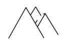 grafisches Logo des Dree-Gevels-Huuses