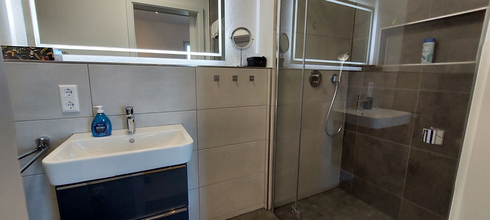 Ferienwohnung Badezimmer