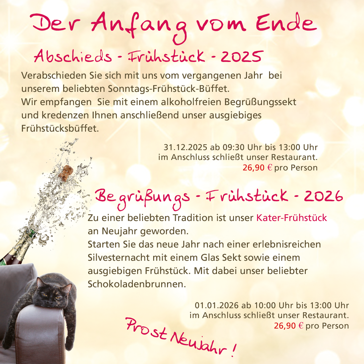 Abschied Flyer