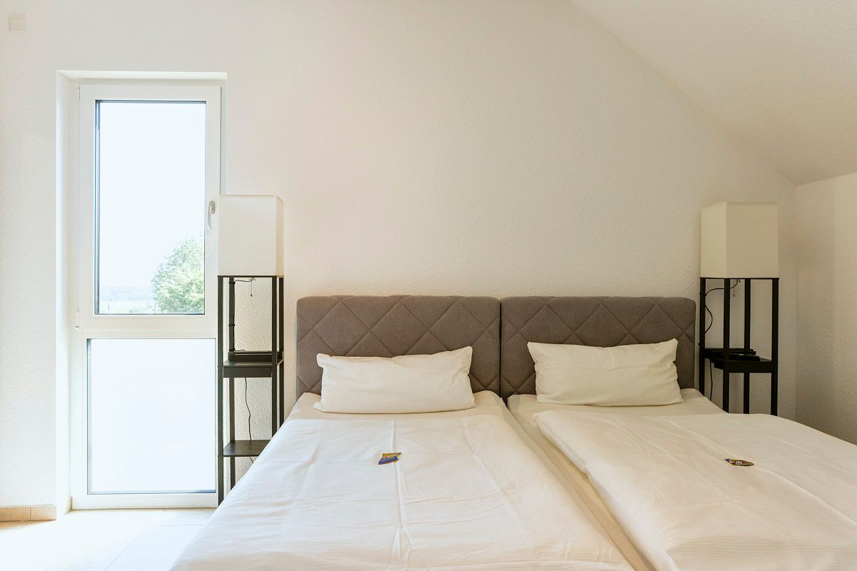 Ferienwohnung mit Doppelbett