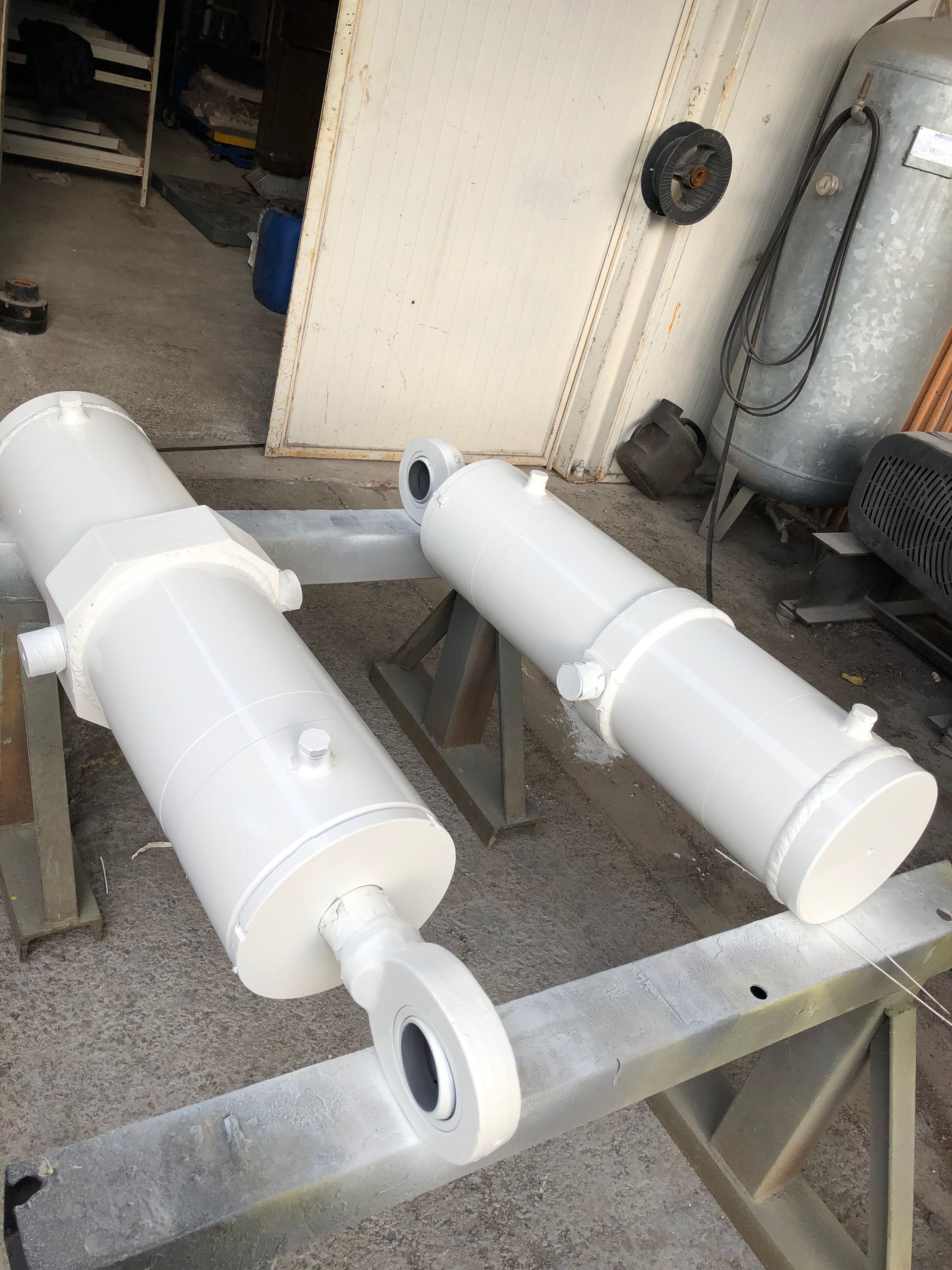 Travaux finis de vérins