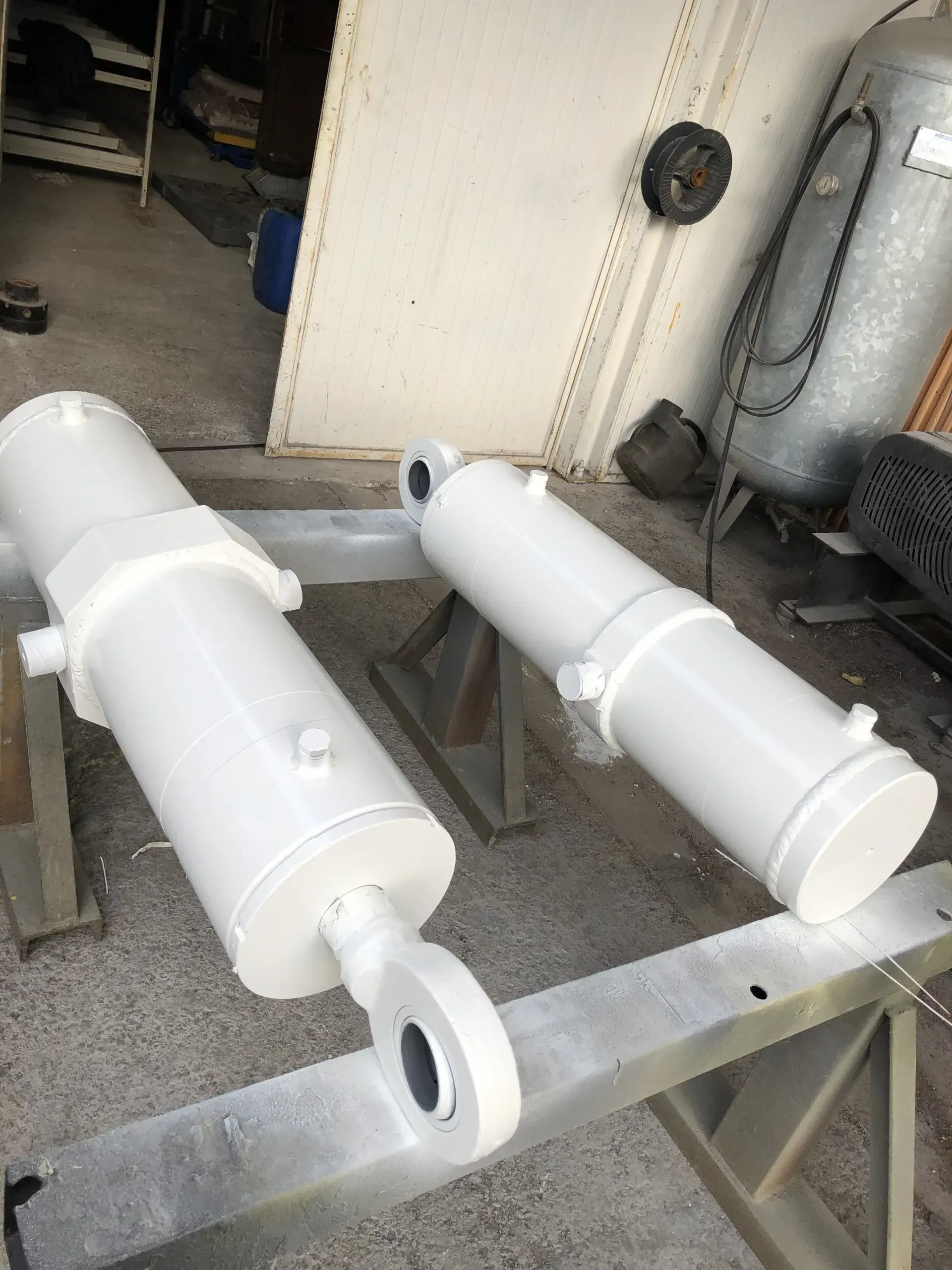 Travaux de rénovation d'un vérin fini