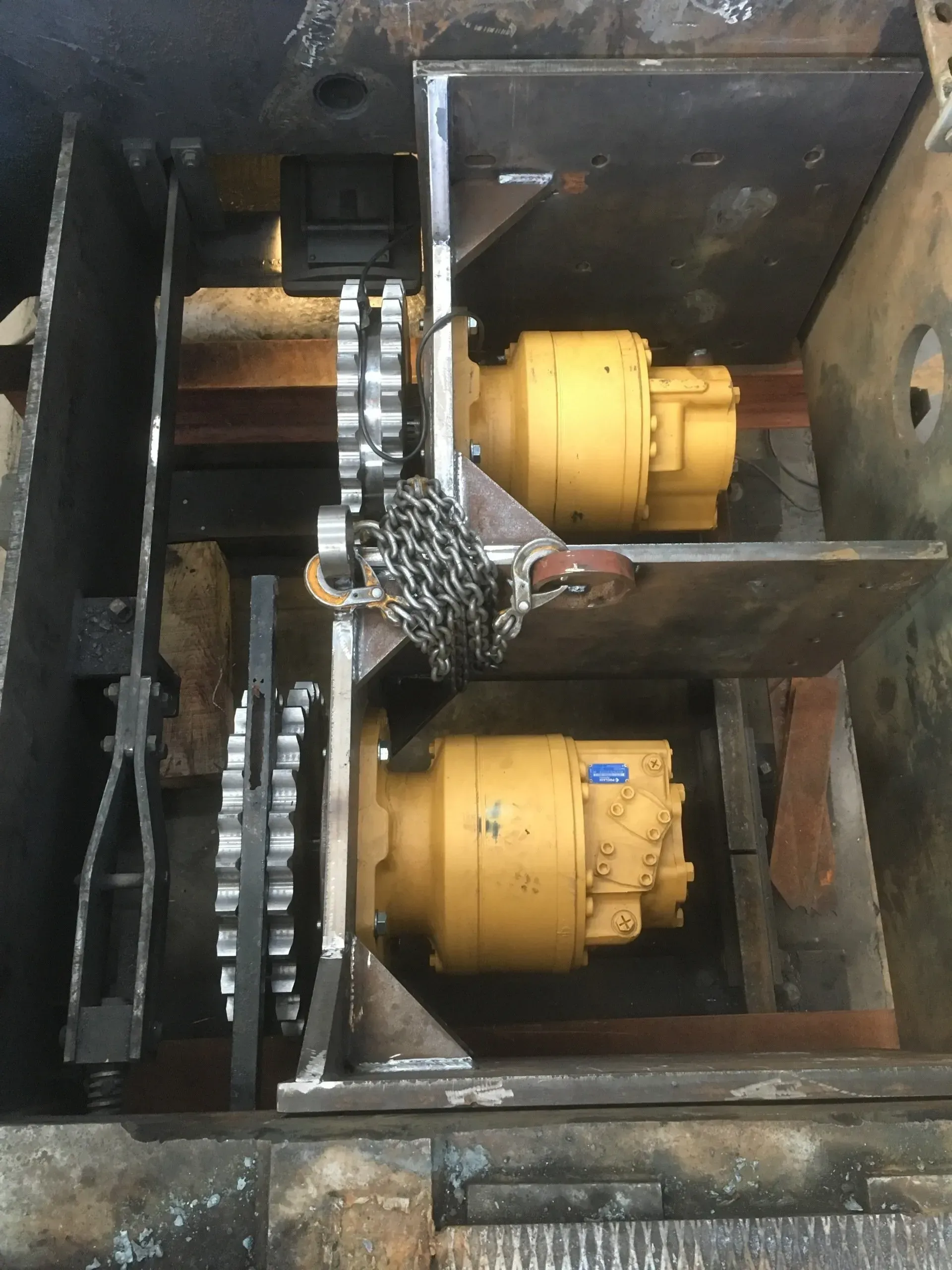 Montage bâti pour loco tracteur