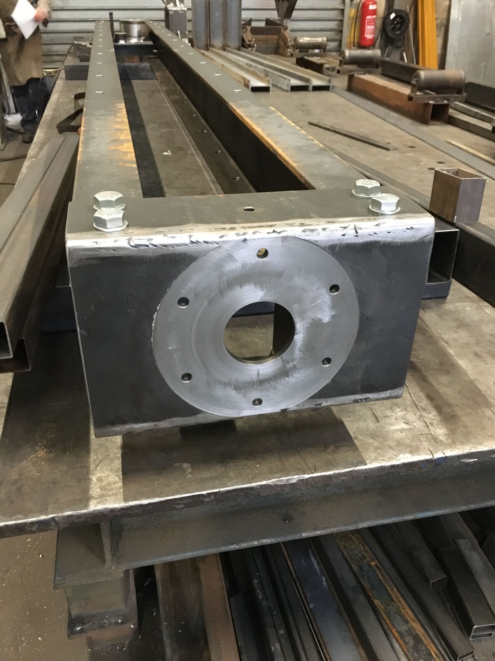 Fabrication banc d'essai de cordage suivant demande de notre client