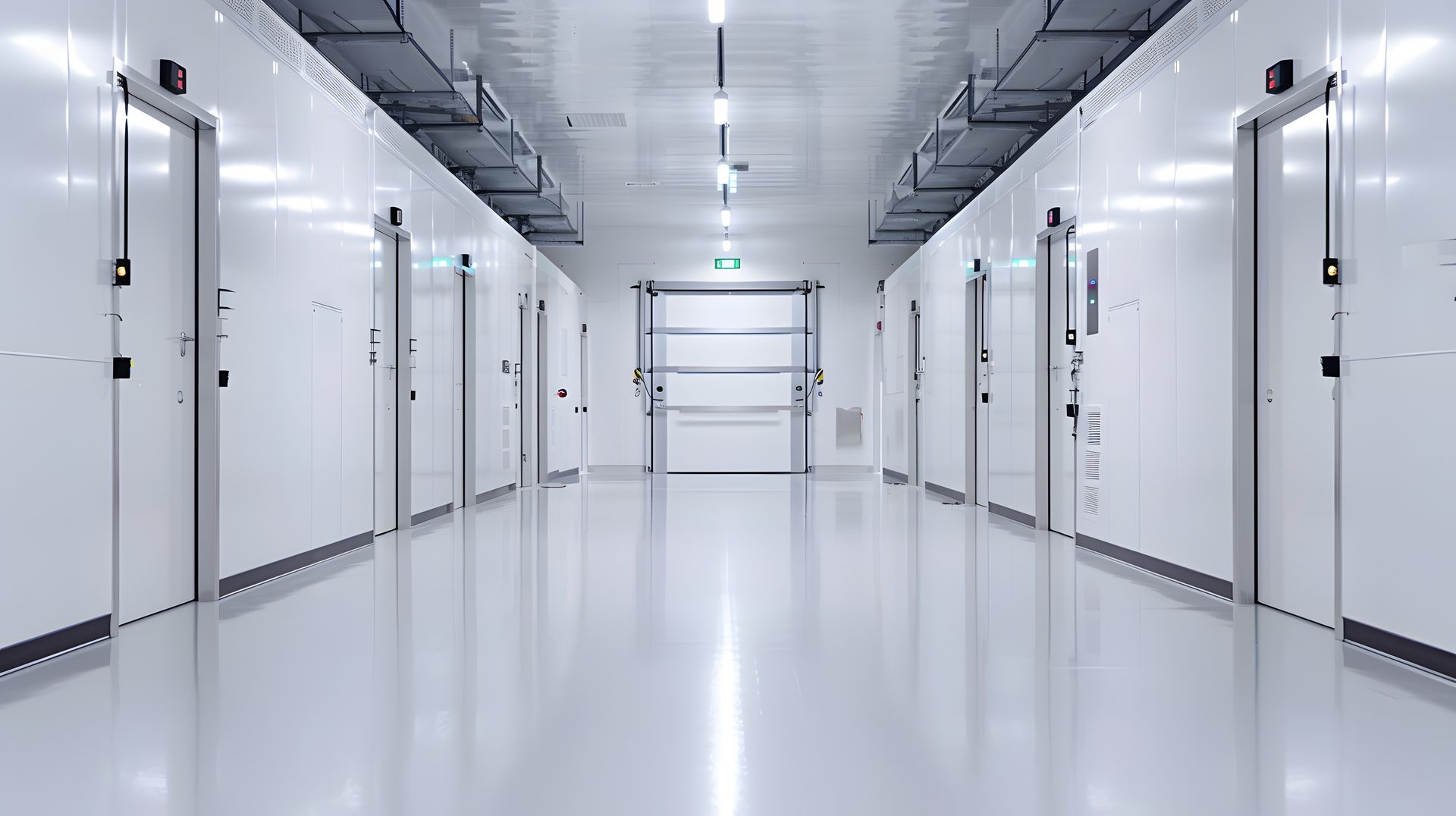 Des accès à diverses chambres froides