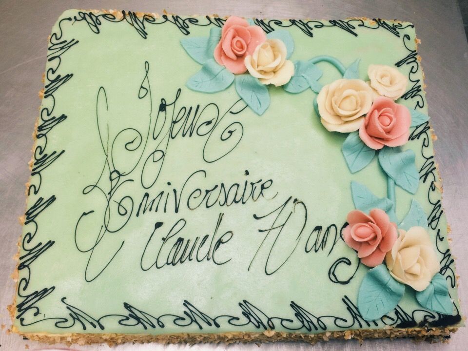 Gâteau anniversaire 18 ans