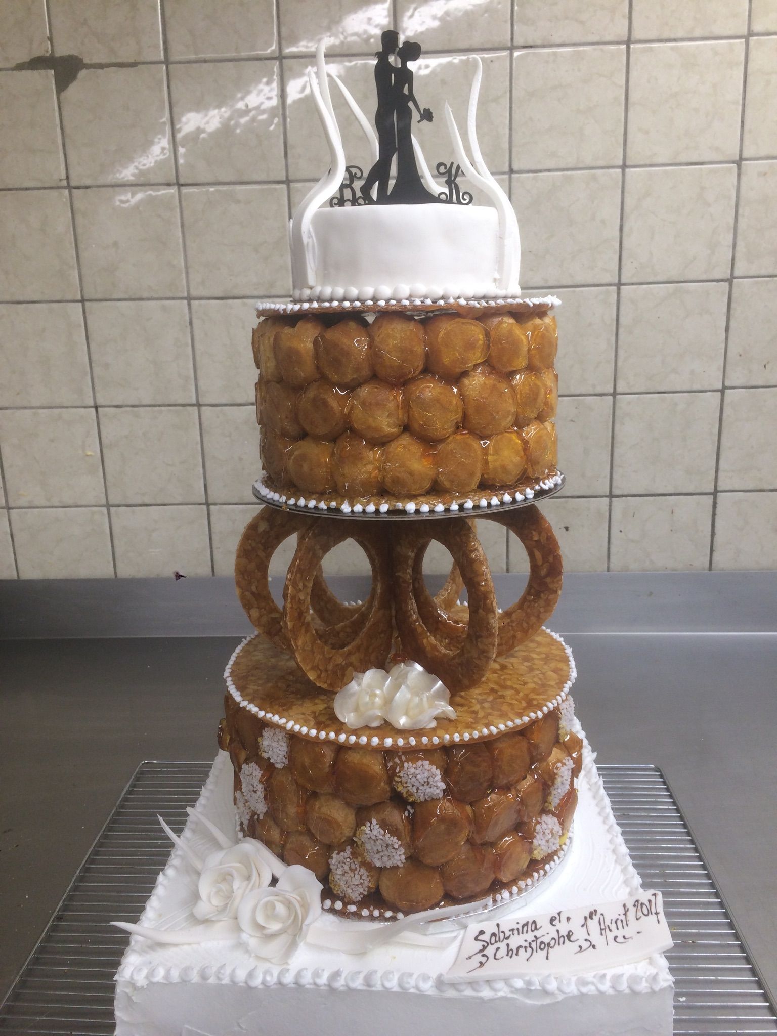 Pièce montée pour un mariage