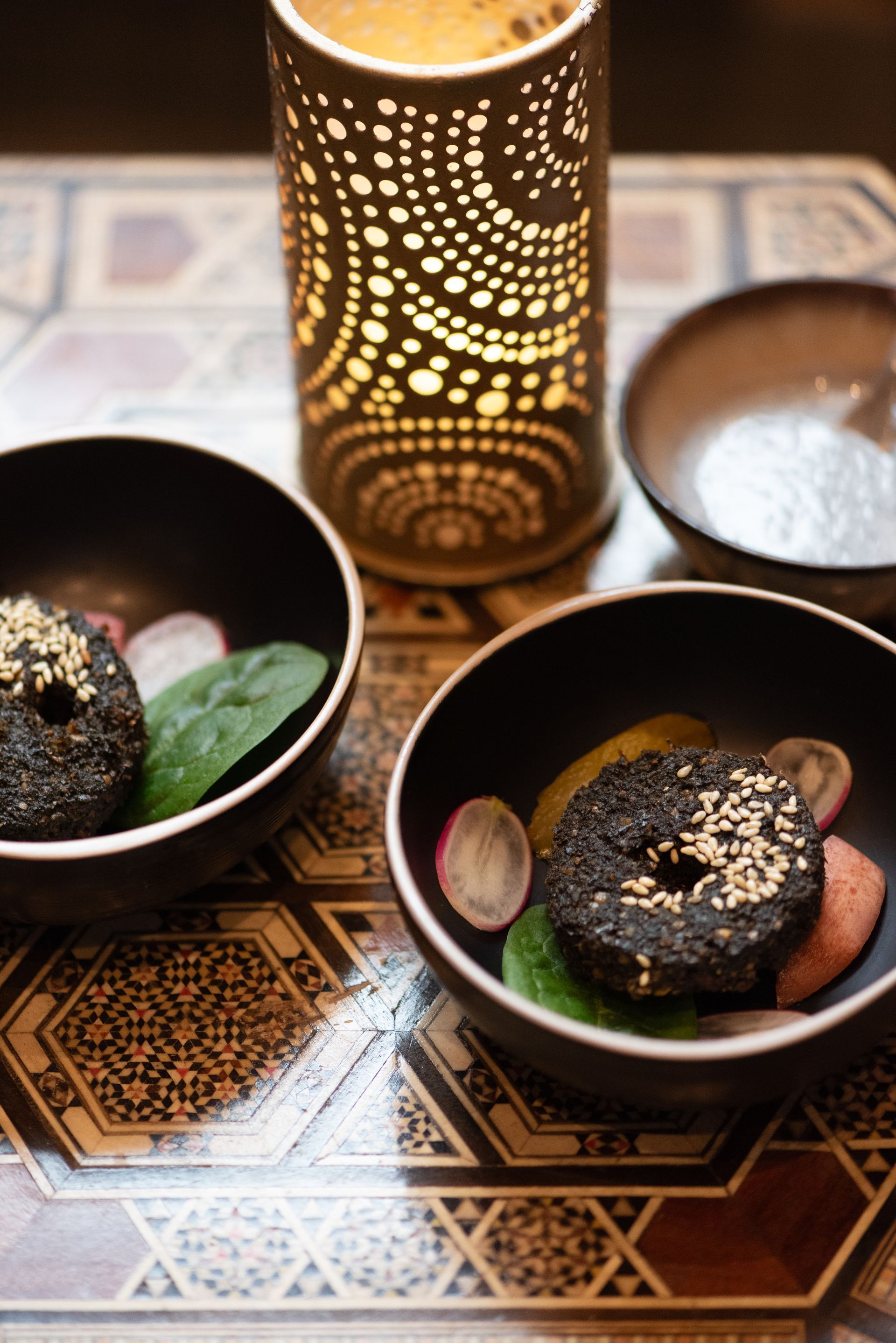 Black Falefel en mezze