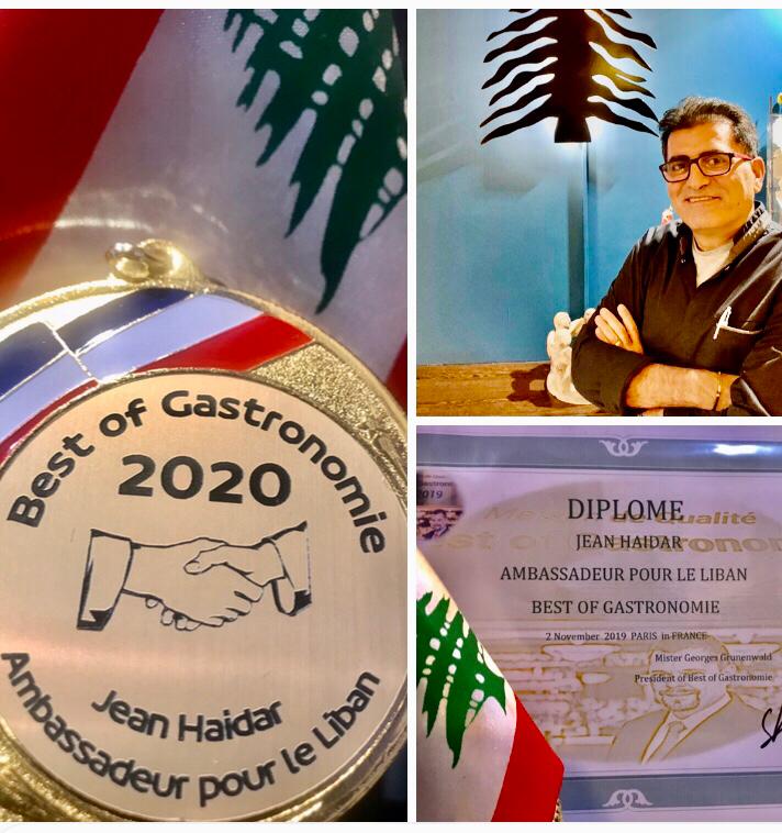 Ambassadeur du Liban pour Best Of Gastronomie 2020