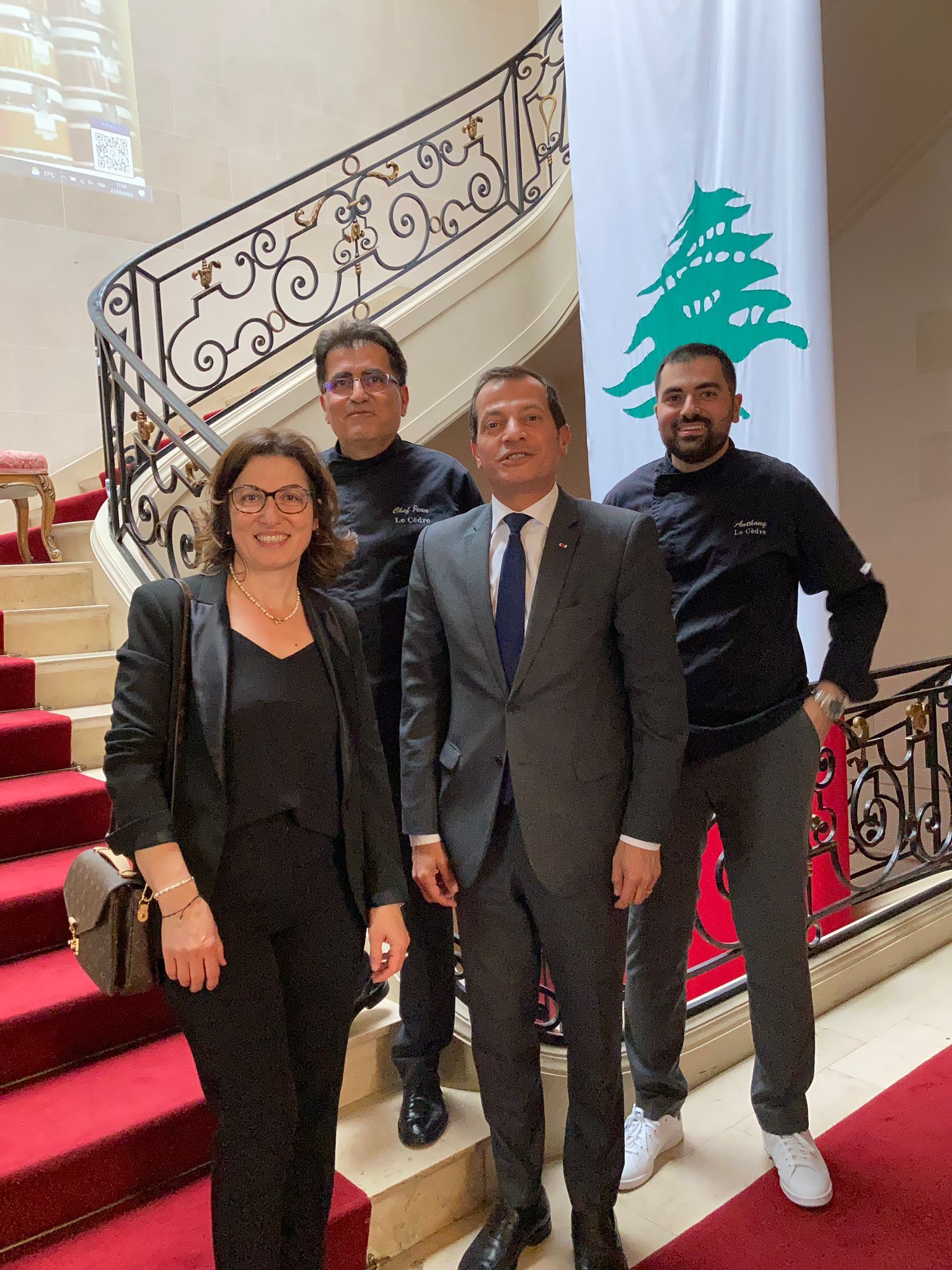 Evenement à l'ambassade du Liban en France