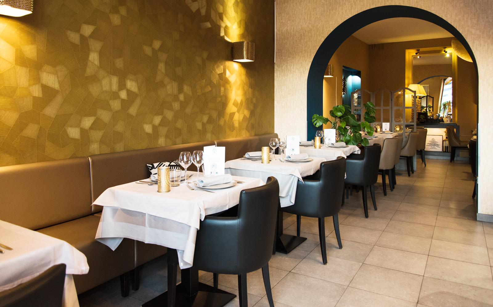 Restaurant Le Cèdre nos tables