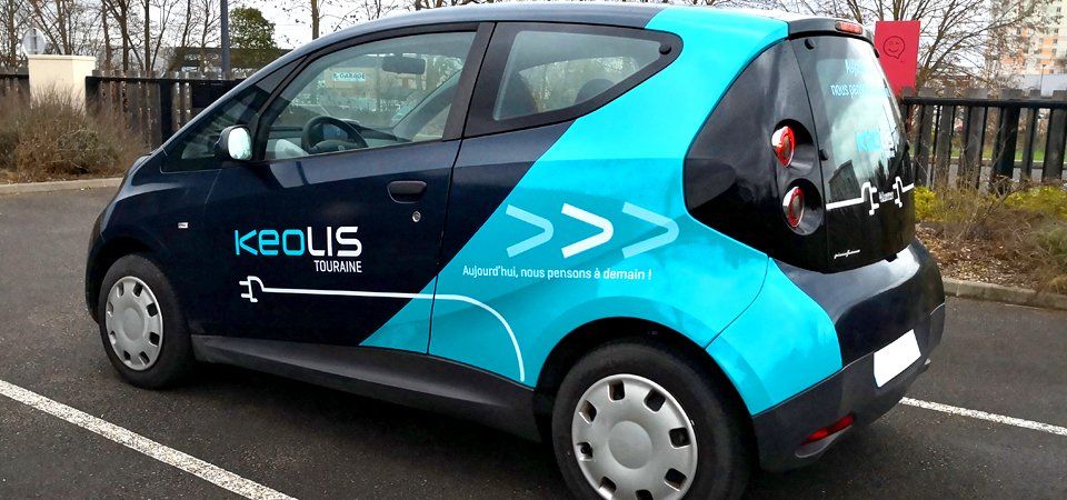 semi covering voiture