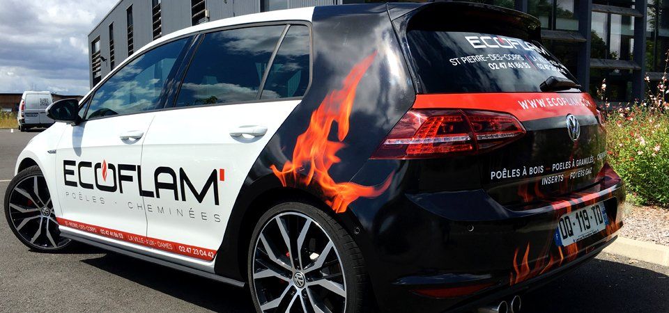 lettrage personnalisé de communication de véhicules