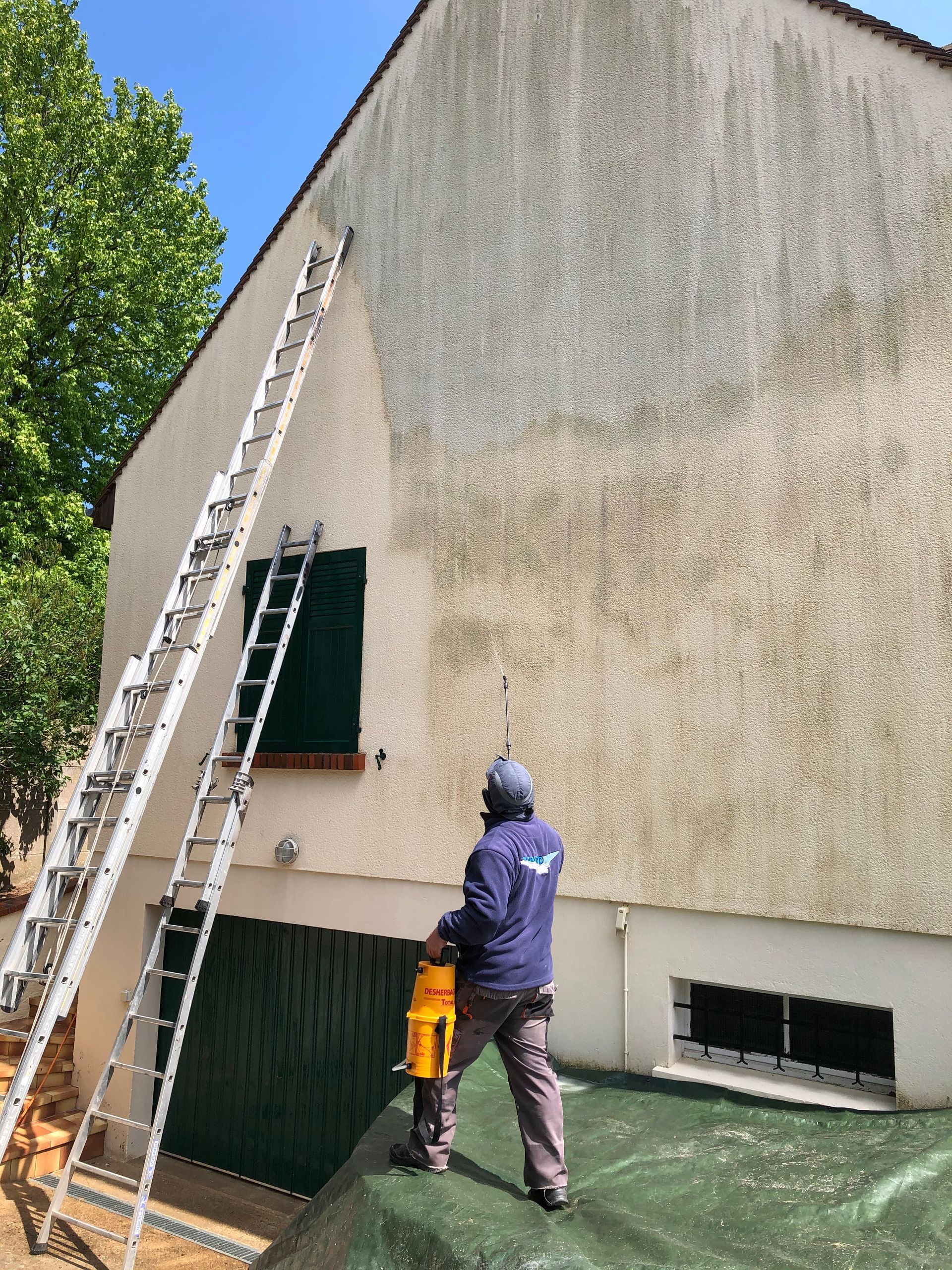 Ravalement d'une façade