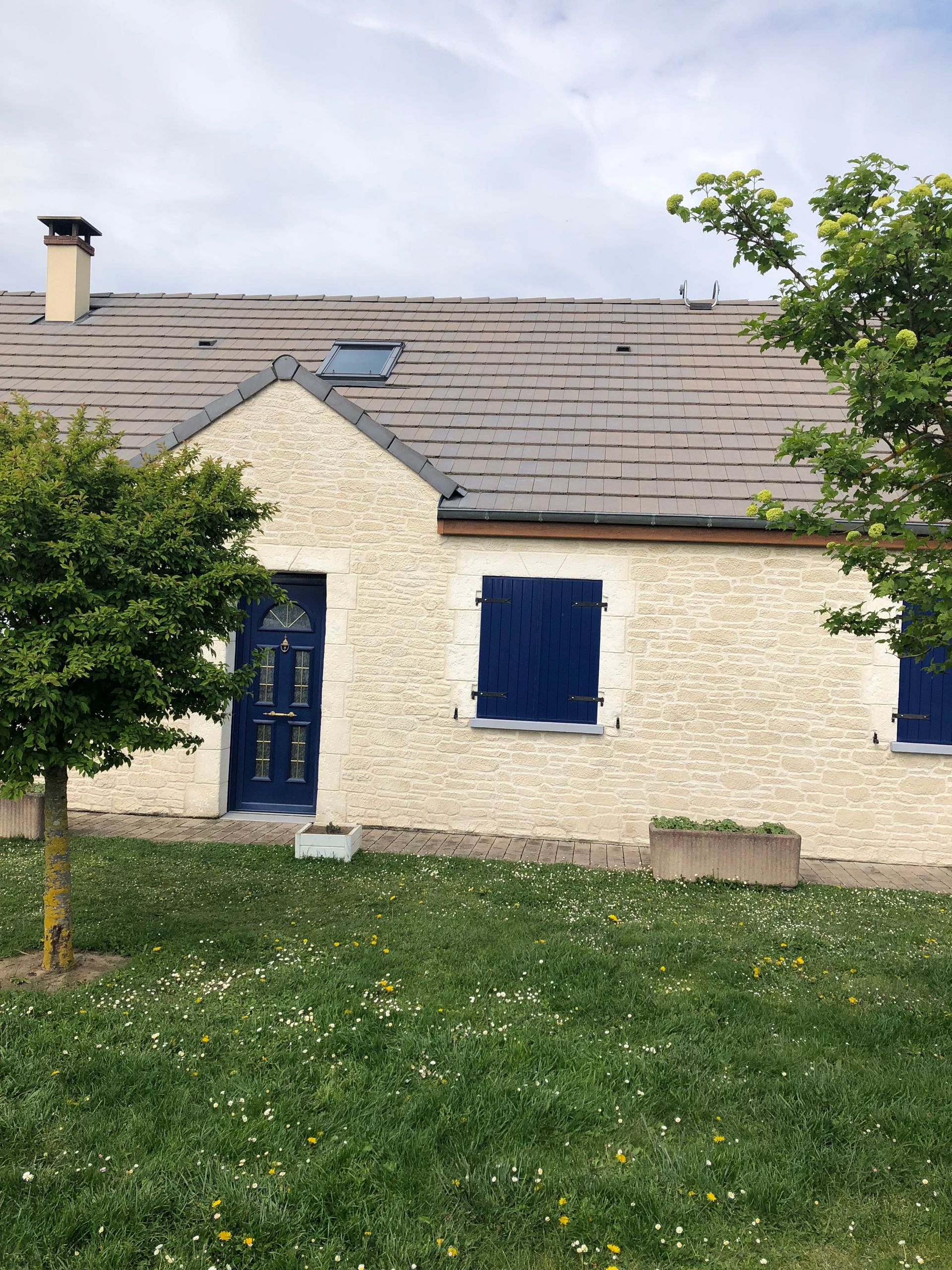 Ravalement de façade terminé