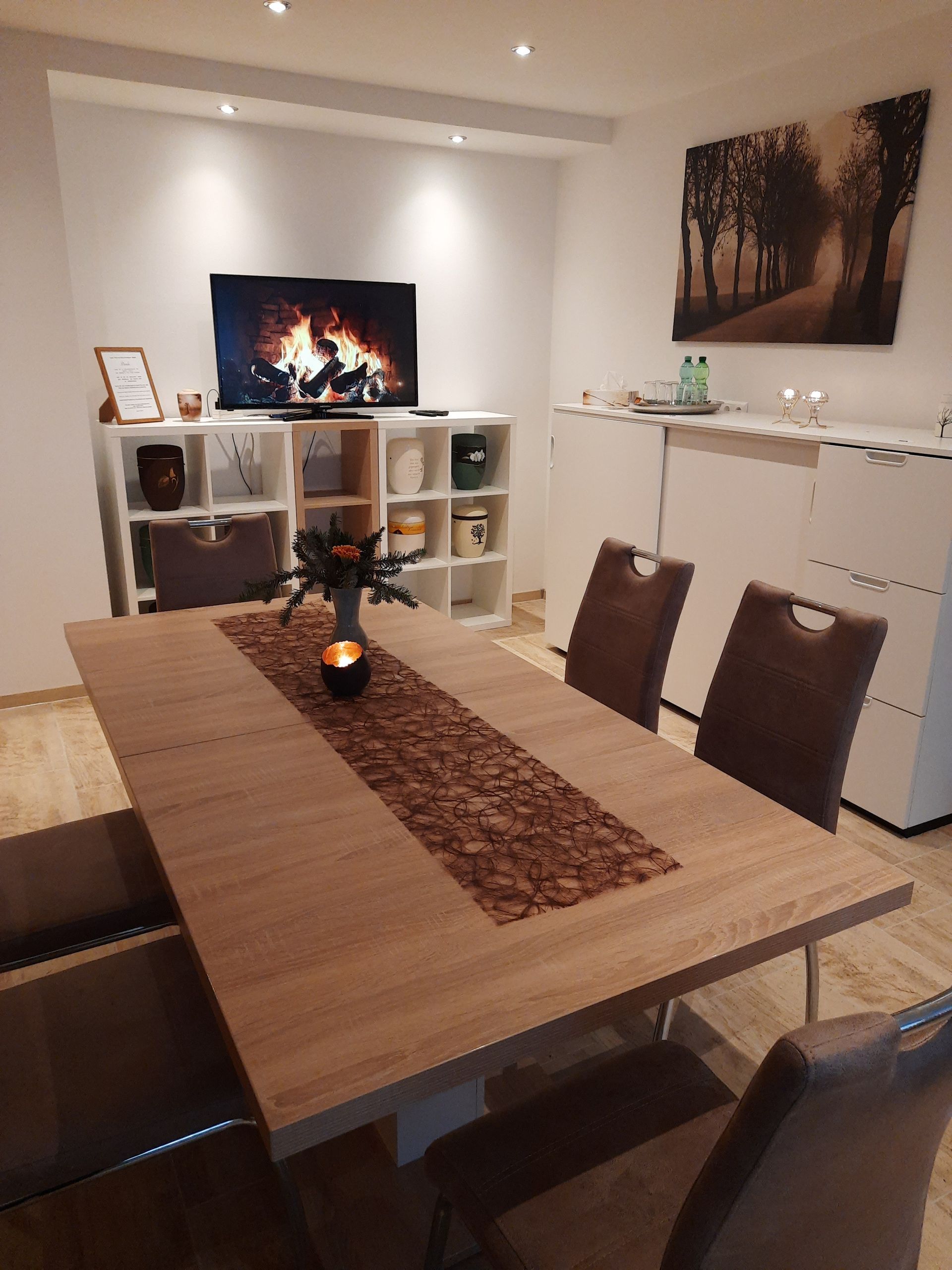 Dekoration in Herzform