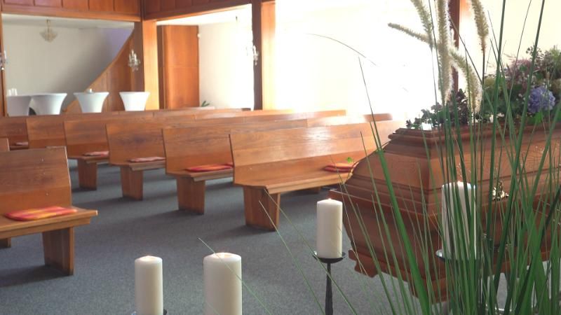 Abschiedsfeierraum vom Bestattungshaus Böhme