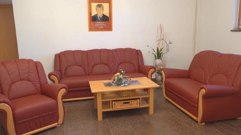 Salonbereich im Bestattungshaus Böhme