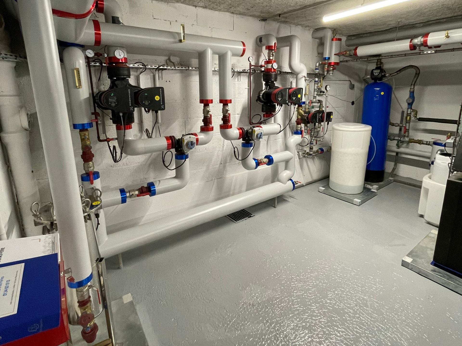 Une installation de chauffage collectif fonctionnant au gaz