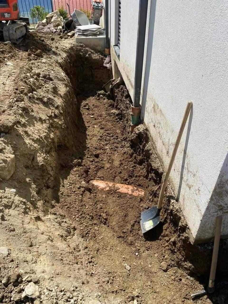 travaux de terrassement