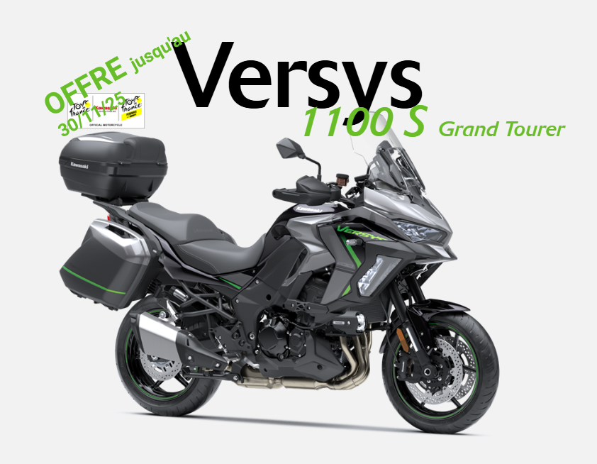 Moto Versys 1100S Grand Tourer noire