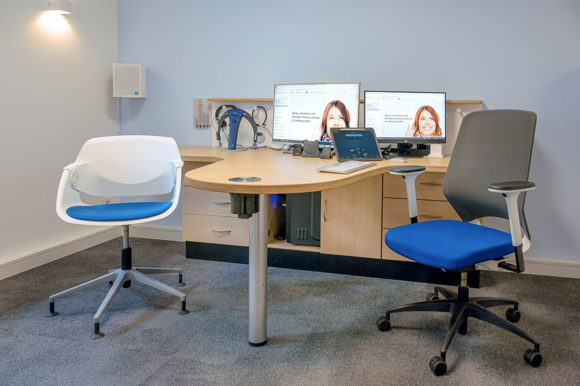 Beratungsplatz von den Hörspezialisten