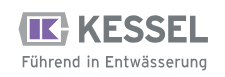 Ein Kessel-Logo mit einem violetten Quadrat in der Mitte