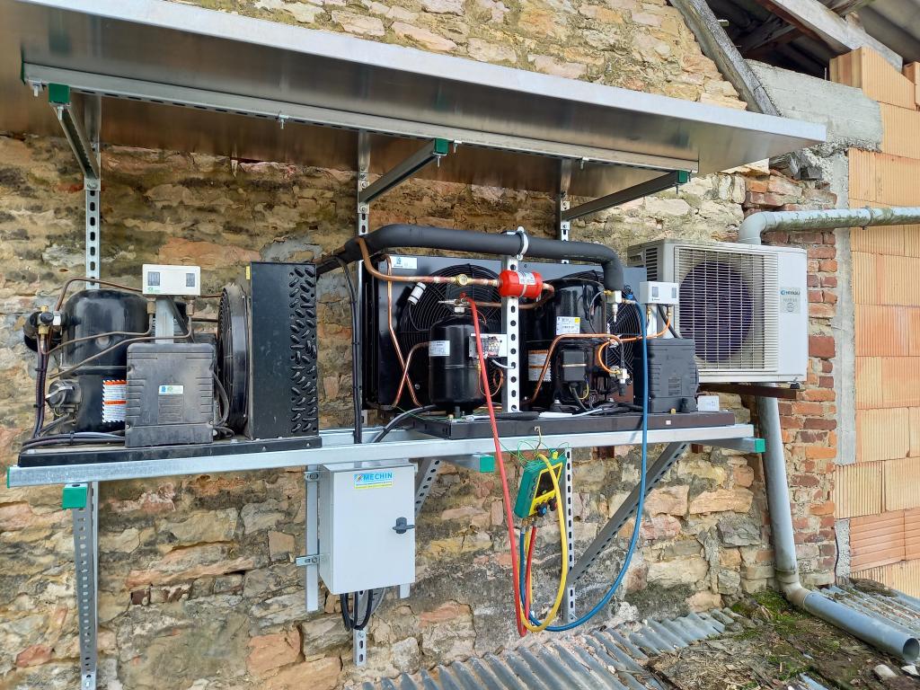 Installation froid commercial