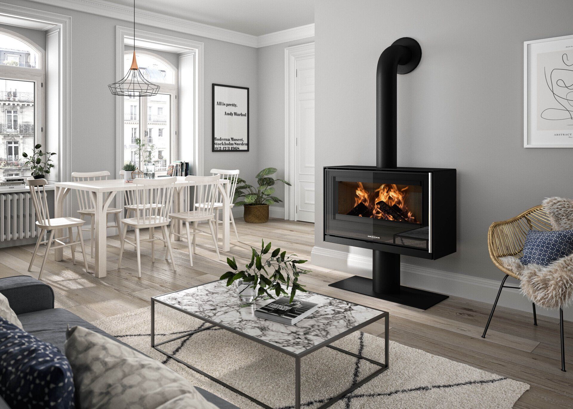 Poêle à bois Ziva XL