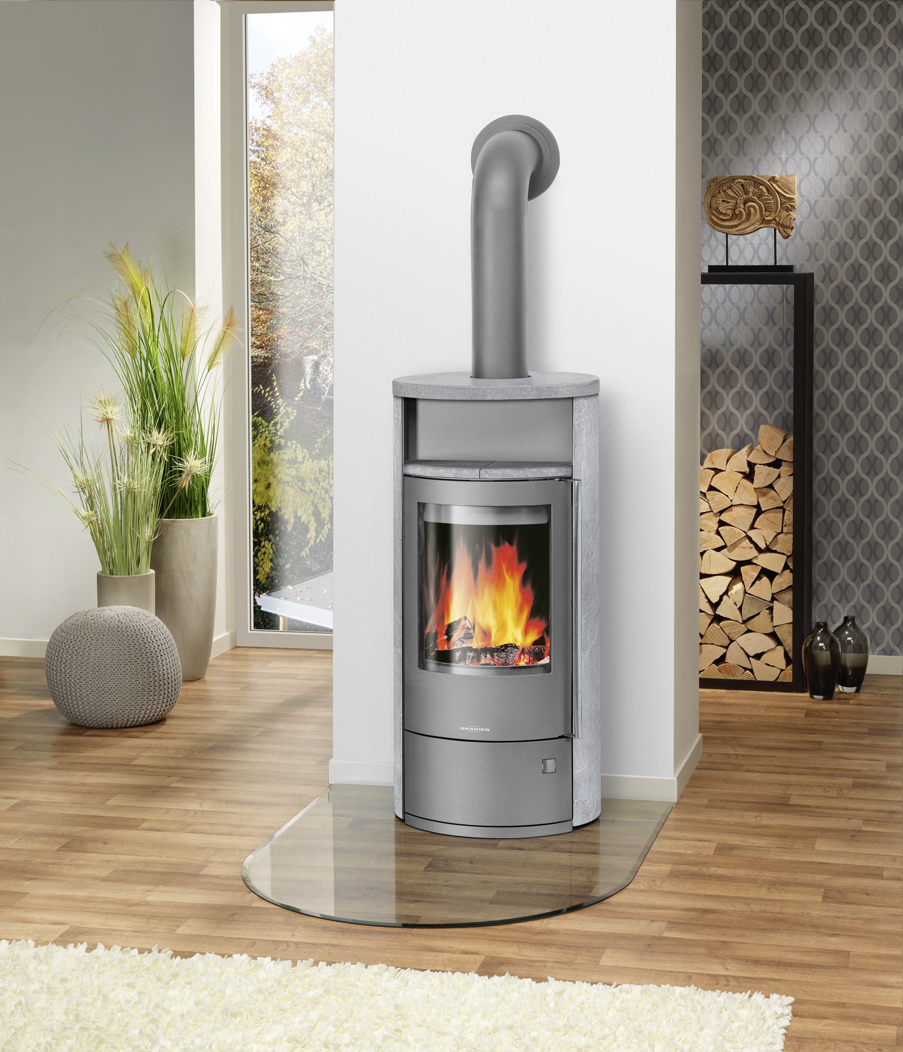 Poêle à bois bûche