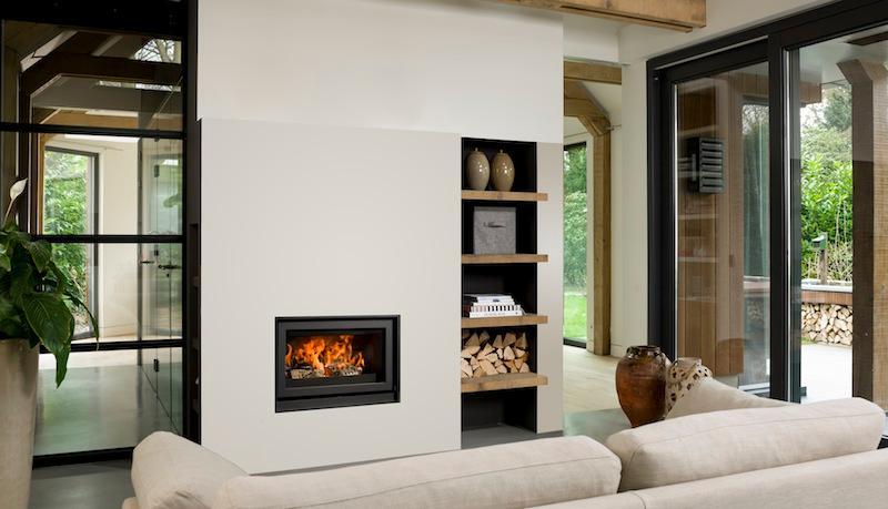 Pose de cheminée minimaliste