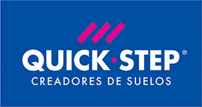 Un logotipo azul y blanco para paso rápido