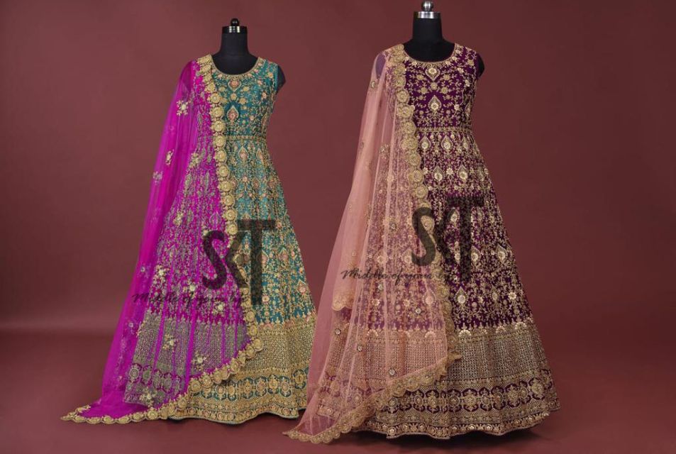 traditionelles indisches Kleid im SKT Nathan Shop