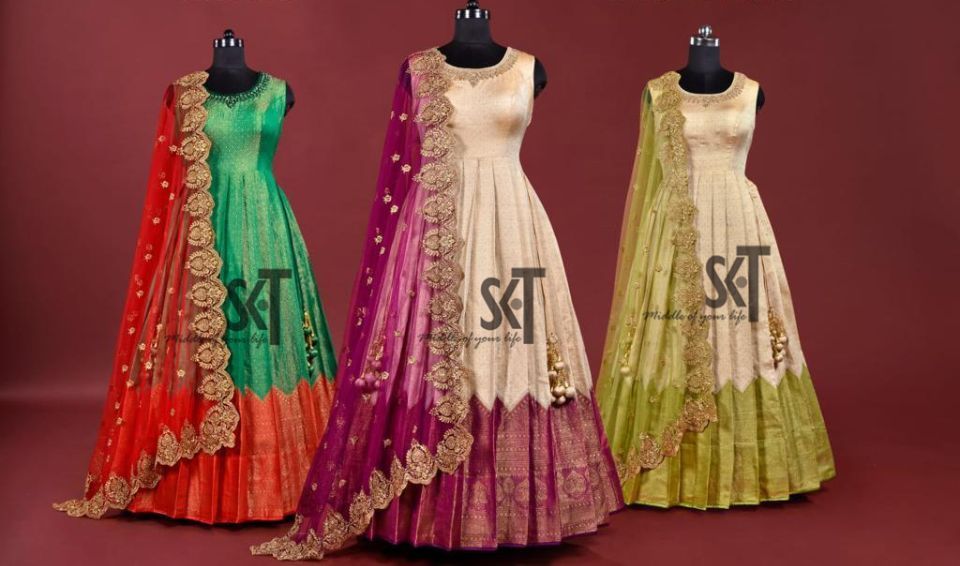 traditionelles indisches Kleid im SKT Nathan Shop