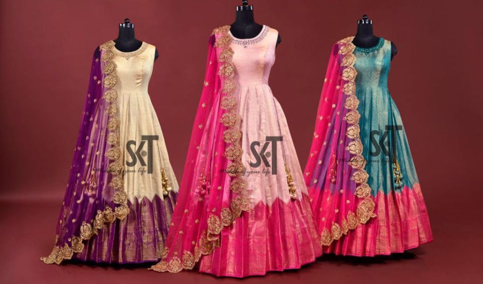 traditionelles indisches Kleid im SKT Nathan Shop