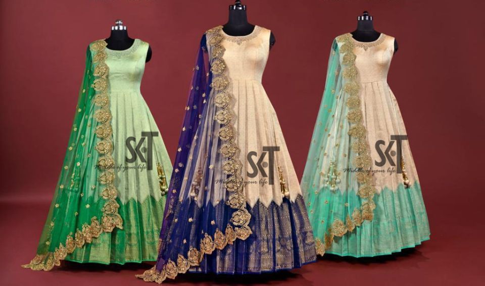 traditionelles indisches Kleid im SKT Nathan Shop